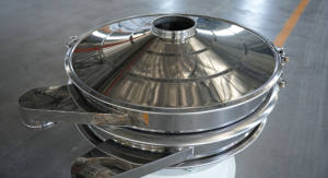 1 परत रोटरी कंपन स्क्रीन स्टेनलेस स्टील ऊर्ध्वाधर मोटर उच्च दक्षता उच्च परिशुद्धता कंपन सीव सिफ्टिंग मशीन - Product Image 4