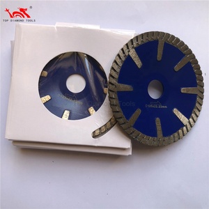 เส้นผ่านศูนย์กลาง5นิ้ว Turbo Contour Saw ใบมีดเว้า Disc สำหรับ <span class=keywords><strong>Curve</strong></span> ตัดหินอ่อนหินแกรนิตอ่างล้างจาน - Product Image 2