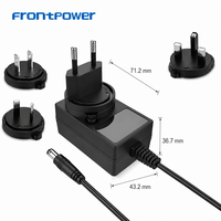 5V 9V 12V 24V 1A 2A 3.5A US EU UK AU PSE KC prise interchangeable chargeur ACDC adaptateur secteur pour humidificateur IOT Modem LED