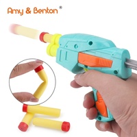 Pistola de balas EVA blanda para niños, juegos educativos de tiro, modelo de disparo, regalo sorpresa