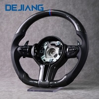 Volant de style sportif pour BMW M2 M3 M4 M5 M6 X5M F30 F10 F20 F35 F22 F18 F07 F01 E90 E92 E46 Volant en fibre de carbone