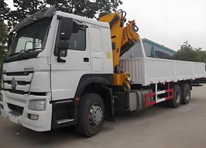 Bom preço Sinotruck HOWO 6X4 Novo ou Usado Carga Boom Crane Truck - Product Image 6