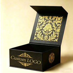 Scatole di Cartone Magnetiche Personalizzate, Rigide e Riutilizzabili, Adatte per Abbigliamento di Alta Gamma, Calzature e Regali, con Logo del Marchio, Riciclabili - Product Image 1