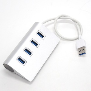 Aluminum Alloy 4 Port <b>USB</b> <b>Hub</b> 1x3.0 3x2.0 High Speed Expansion Splitter For Computer Laptop Desktop - Product Image 1