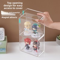 Boîte de présentation en acrylique pour Elite Trainer Box (ETB) et Ultra Premium Collection (UPC) TCG, anti-poussière, empilable, avec séparateurs modernes