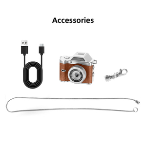 Mini caméra porte-clés H79, caméra <span class=keywords><strong>numérique</strong></span> rétro FHD 1080P avec capteur d'image CMOS, capable de prendre des photos et des vidéos - Product Image 3