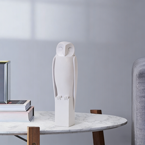 Adornos de Resina Modernos Minimalistas con Diseño de Búho Ermitaño, Creativos y Personalizados, para Decoración de TV o Estudio - Product Image 5