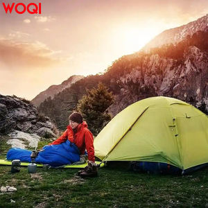 Woqi ถุงนอนกันน้ำน้ำหนักเบา3ฤดูอากาศนอนหลับกระเป๋าไมโครไฟเบอร์ที่เต็มไปด้วย5-20องศาสำหรับกระเป๋าเป้สะพายหลัง - Product Image 6