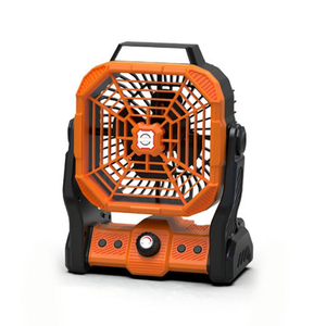 Ventilateur portable rechargeable X20 à 360 degrés, réglable, pour le camping en extérieur, avec <span class=keywords><strong>lampe</strong></span> LED - Product Image 2