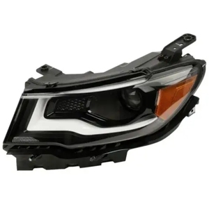 Phare de phare HID pour <span class=keywords><strong>Jeep</strong></span> <span class=keywords><strong>Compass</strong></span> 2019 <span class=keywords><strong>2020</strong></span> w/LED DRL USA Type phare avant CH2503333 55112714AG - Product Image 1