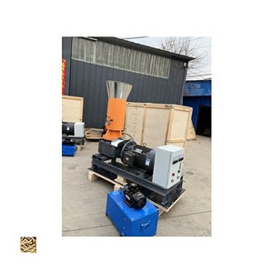 Machine à granulés de bois biomasse, mini moteur 7,5 kW, production 80-100 kg/h, 380 V, meilleur prix, machine à fabriquer des granulés - Product Image 2