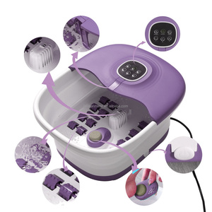 Bañera <span class=keywords><strong>de</strong></span> Hidromasaje Plegable Eléctrica <span class=keywords><strong>de</strong></span> Calentamiento Rápido, con Burbujas para Pies Cansados, Relajante, Superventas en <span class=keywords><strong>Amazon</strong></span> - Product Image 3