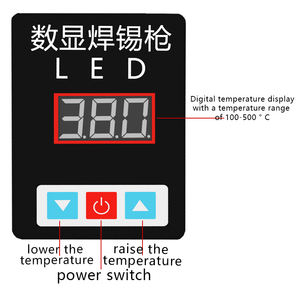 <span class=keywords><strong>Xu</strong></span> Feng Wang เครื่องมือเชื่อมปืนบัดกรีระบบดิจิทัลอัจฉริยะแบบมือถือใหม่ - Product Image 4