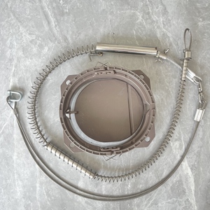 Juego de Trampas de Acero Inoxidable para Jabalíes y Roedores, Trampa de Alta Tensión para Exteriores, Pedal de 9 Pulgadas, Fuerza de Tracción de 125 kg, Ecológica - Product Image 1