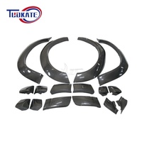 Extensions d'ailes en fibre de carbone pour Dodge Challenger SRT Hellcat 2015-2018, élargisseurs d'arche de roue