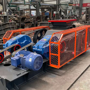 Golderz-, Marmor-und Kalkstein produktion Sand herstellungs maschine, hoch effizienter Zerkleinerungs-Doppel walzen brecher - Product Image 6