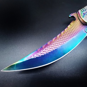 Cuchillo de Bolsillo Personalizable de Grado OEM, Hoja Plegable de Acero Inoxidable Afilada como una Navaja, Mango de Acero, 1 Año de Garantía - Product Image 3