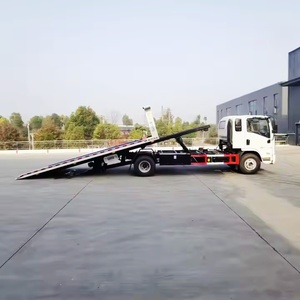 Sinotruk Howo, Camión de Remolque Nuevo de 3 y 5 Toneladas, <span class=keywords><strong>Plataforma</strong></span> Plana, Grúa Montada para Rescate de Emergencia - Product Image 4