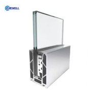 Promotion : Profilé de base en aluminium LED pour balustrade, profilé en U pour garde-corps en verre sans cadre de balcon
