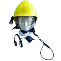 Système de communication anti-explosion, casque de communication par conduction osseuse pour pompiers avec 360 ℃   Connecteur rotatif PTT pour casque et talkie-walkie