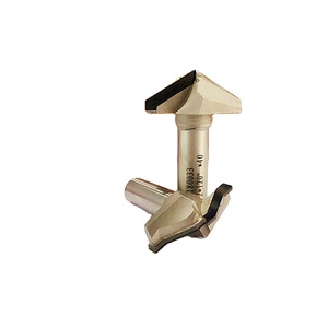 1/2 Viên Kim Cương Gỗ Router Bits <span class=keywords><strong>PCD</strong></span> Công Cụ Khắc Cho Chế Biến Gỗ - Product Image 1