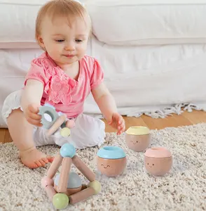 어린이 장난감 교육 학습 아기 조기 교육 나무 장난감 아기를위한 도매 교육 장난감