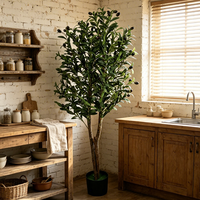Décoration de chambre directement de l'usine : faux oliviers en pot, plantes artificielles pour événements, mariages, Noël, fêtes du Nouvel An