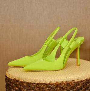 Pumps de qualité pour femmes, chaussures élégantes, talons hauts, sandales de luxe, nouveau design pour filles - Product Image 3