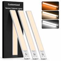 Éclairage LED sans fil magnétique à détecteur de mouvement rechargeable pour armoire, cuisine et placard - Vente en gros usine
