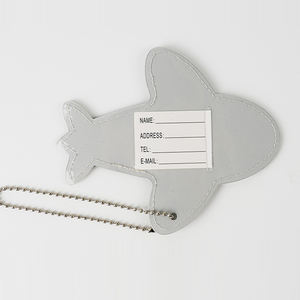 Fashion Boarding Passes Pvc, Small Aircraft Design Creative Luggage Tag Custom Logo Label Tag Travel Luggage Tags/ - Product Image 2