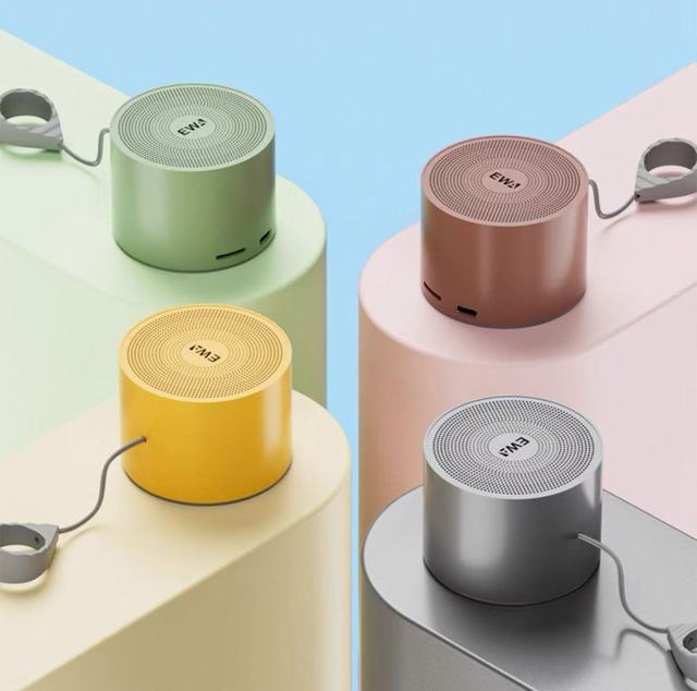 High Quality Sound Metal Portable Multi-Color Waterproof Bluetooth Speaker Accept Sample and Small Orders