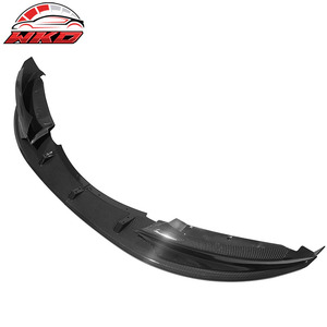 Compatible con BMW E82 2008-2013, Labio de Parachoques Delantero con Estampado de Fibra de Carbono - Product Image 2