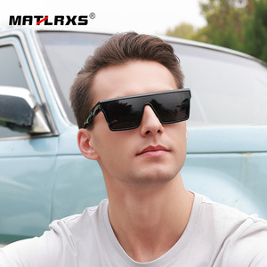 Matlrxs Men Shield Sunglasses Polarized UV400 Full Rim <b>Driving</b> <b>Glasses</b> P1841 - Product Image 1