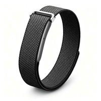 Bracelet de montre intelligente en nylon tissé avec boucle magnétique, bracelet de suivi de la santé pour iOS