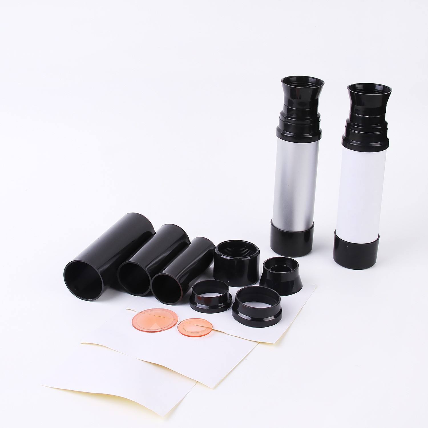 Télescope à trois sections (noir)