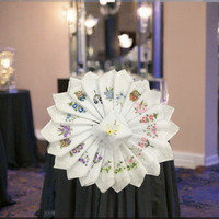 Mouchoirs en tissu doux de qualité supérieure, petits, 28 cm, brodés de fleurs avec dentelle, pour essuyer les mains, vente en gros