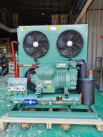 20HP 25HP 30HP compresseur à piston semi-fermé d'origine à deux étages R404a unité de réfrigération industrielle