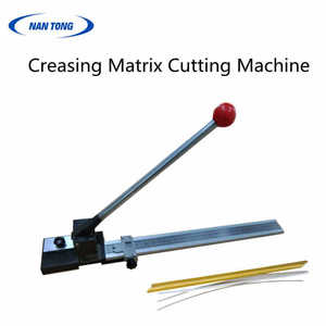 Máquina de Corte Manual de Papel Nantong Mini, Matriz de Indentación 640x100x120mm - Product Image 2