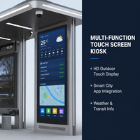 Abri de bus préfabriqué, fournisseur d'abris publicitaires pour stations de bus en Chine