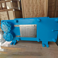 Gasket Penukar Panas Pelat Kompak Baja Tahan Karat 316L yang Tahan Lama EPDM/NBR Air-Air Aliran 80-132 GPM Tekanan 1.0MPa BR022M-10