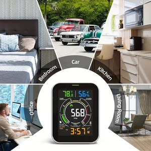 Детектор качества воздуха CO2 для помещений с измерением PM2.5, температуры и влажности, высокоточный, с подключением по Wi-Fi - Product Image 4