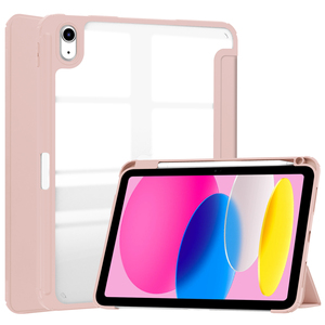 Housse pour tablette <span class=keywords><strong>iPad</strong></span> 11 2025 en acrylique PU avec emplacement pour stylet, fonction support, design fin et élégant, absorption des chocs aux quatre coins, logo personnalisé - Product Image 1