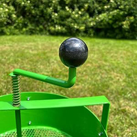 Séparateur de sols JH-Mech, entièrement thermolaqué, résistant à la rouille, vert, autoportant, en acier au carbone, équipement de tamisage rotatif du sol