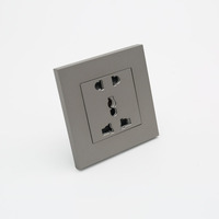 Prise murale industrielle universelle BENDI C16 16A 250V EU UK 5 broches, 1 sortie, charge rapide PD, panneau PC ignifuge, IP22