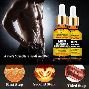 Aceite esencial de masaje de pene dorado de 30ml para el cuidado personal de los hombres Aceite de masaje de cuidado privado al por mayor - Product Image 5