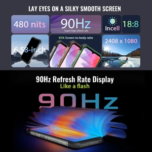 [Première mondiale] Smartphone robuste <span class=keywords><strong>BLACKVIEW</strong></span> <span class=keywords><strong>BV8800</strong></span>, écran 90 Hz, 8 Go + 128 Go, Helio G96, 8380 mAh, téléphone portable, version mondiale - Product Image 3