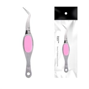<span class=keywords><strong>Pinzas</strong></span> de manicura de acero inoxidable, colocadores inversos, terapia, pegamento, extensión, <span class=keywords><strong>pinzas</strong></span> <span class=keywords><strong>para</strong></span> dar forma a las uñas, moldeador de uñas de cristal - Product Image 1