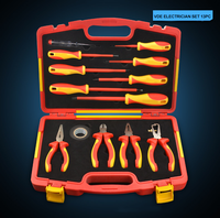 Kit d'Outils VDE Isolé pour Électricien, 13 Pièces, Tournevis et Pinces, Support OEM/ODM