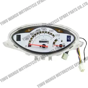 motorcycle instrument BIZ100 black lighting odometer tachometer measurement For HONDA BIZ 100