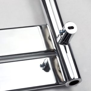Sèche-serviettes chauffant rétractable en acier inoxydable, <span class=keywords><strong>support</strong></span> mural flexible, accessoire de salle de bain pour hôtels et appartements - Product Image 3